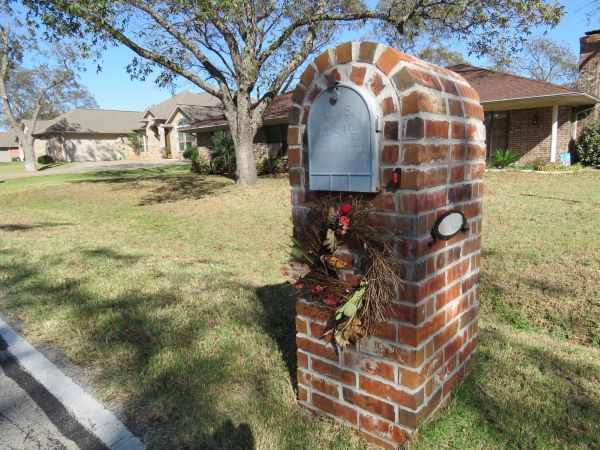 Brick Mailbox Replacement in Fort Smith