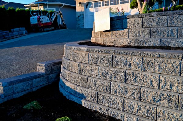 Stone Retaining Wall Repair in Fort Smith