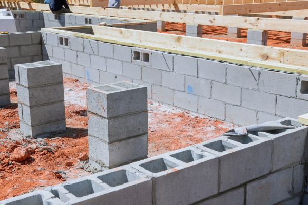 Cement Block Installation in Fort Smith