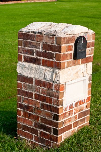 Brick Mailbox Installation in Fort Smith